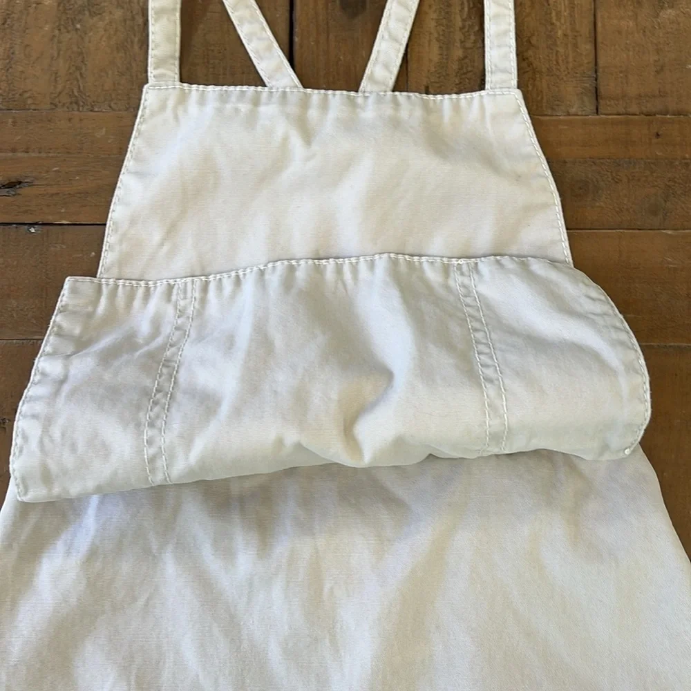Gymboree khaki pocket apron jumper dress vintage 3-4 years